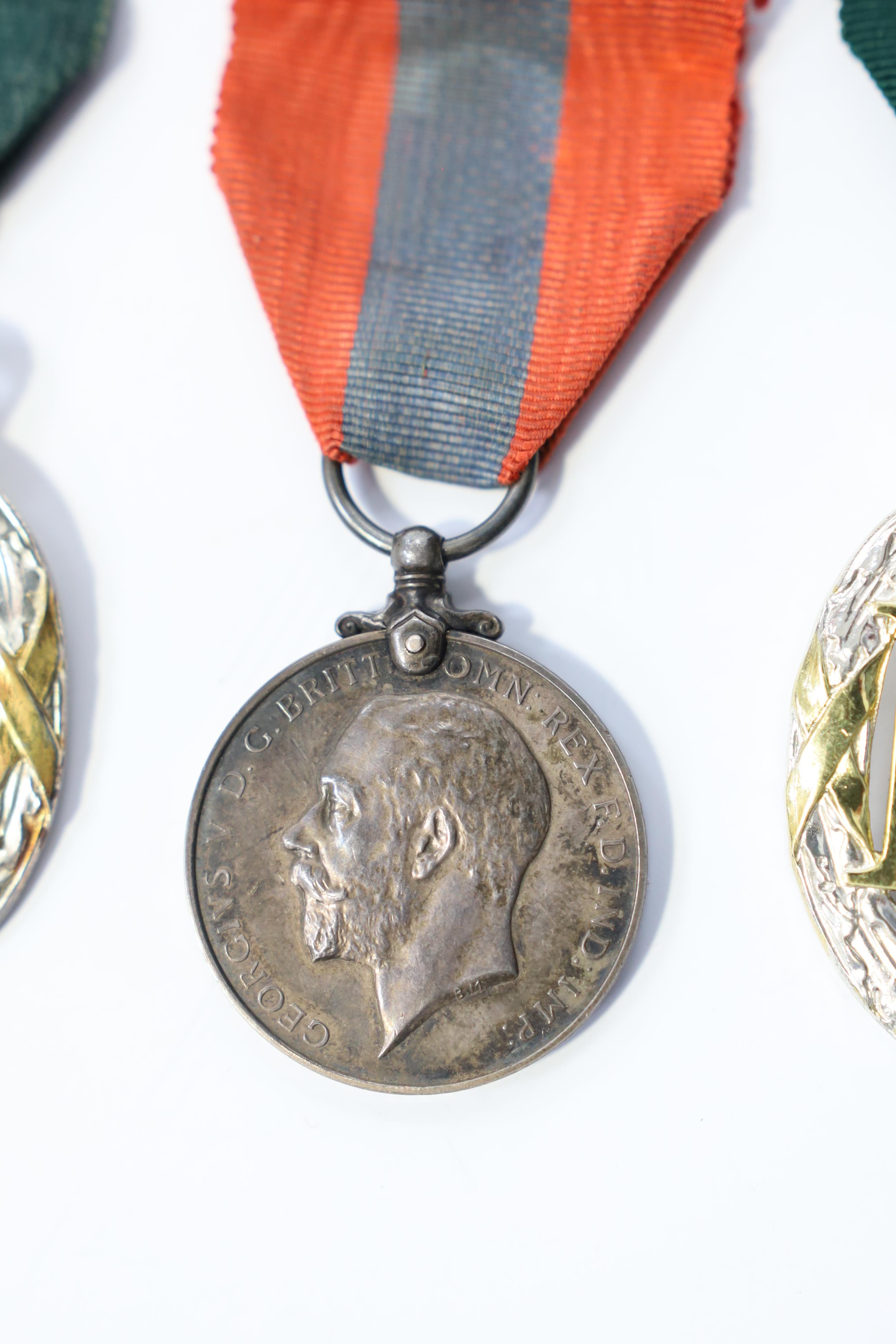 Three assorted service medals; Imperial Service medal to Henry Chillingworth; Territorial Efficiency Decoration 1964; T&A.V.R Efficiency Decoration 1970. All cased. Condition - good.